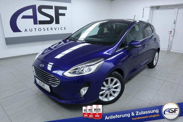 Ford Fiesta - Titanium #Tempomat #Park-Assist #IPS #Tagfahrlich LED #Fernlich-Assist #beheizbare Frontscheibe