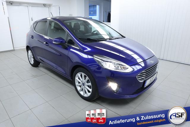 Ford Fiesta Titanium #Tempomat #Park-Assist #IPS #Tagfahrlich LED #Fernlich-Assist #beheizbare Frontscheibe 