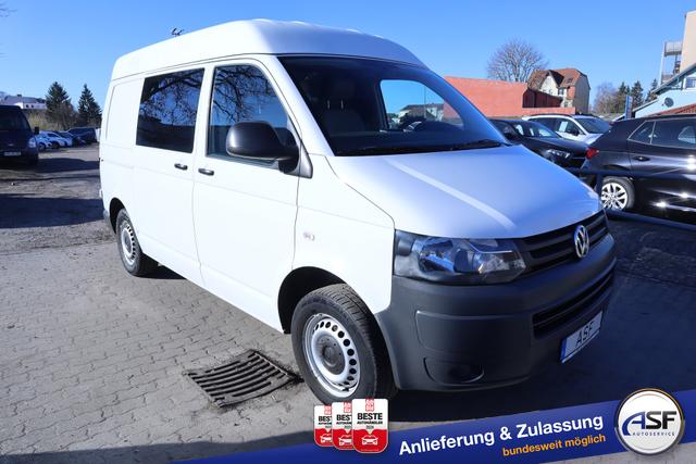 Volkswagen T5 Kastenwagen #DSG #Regalausbau #AHK #PDC #Bluetooth 