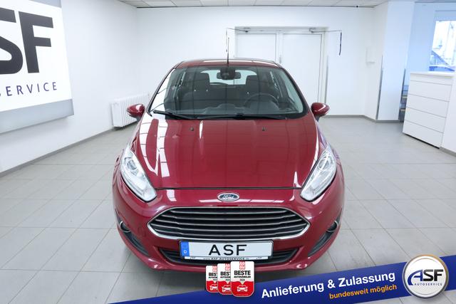 Ford Fiesta Titanium #Klima #PDC #Fronstscheibe heizbar #Tempomat #Ambiente Beleuchtung 