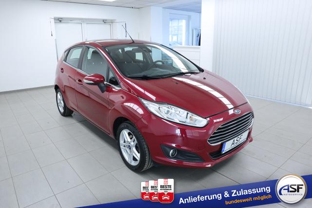 Ford Fiesta Titanium #Klima #PDC #Fronstscheibe heizbar #Tempomat #Ambiente Beleuchtung 
