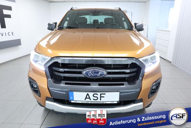 Ford Ranger Wildtrack 4x4 Doppelkabine #Automatik #Xenon #Navi #Klima #ACC #SHZ 