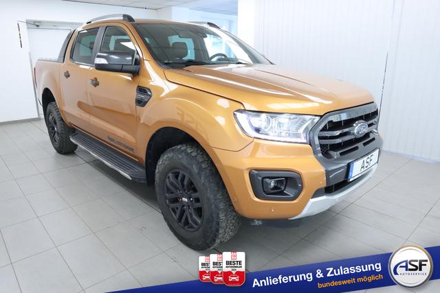 Ford Ranger Wildtrack 4x4 Doppelkabine #Automatik #Xenon #Navi #Klima #ACC #SHZ 