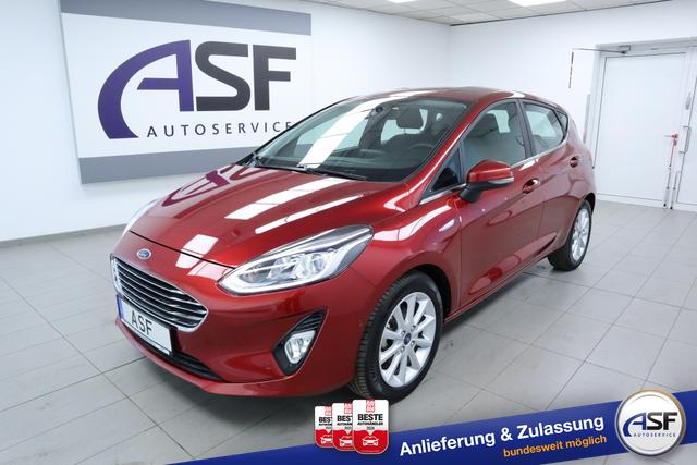 Ford Fiesta - Titanium #Navi Key-Free Kamera #Lenkrad+Sitze vo heizbar #Park-Assist