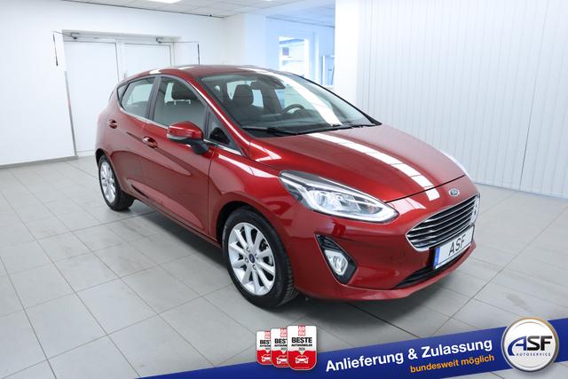 Ford Fiesta Titanium #Navi Key-Free Kamera #Lenkrad+Sitze vo heizbar #Park-Assist 
