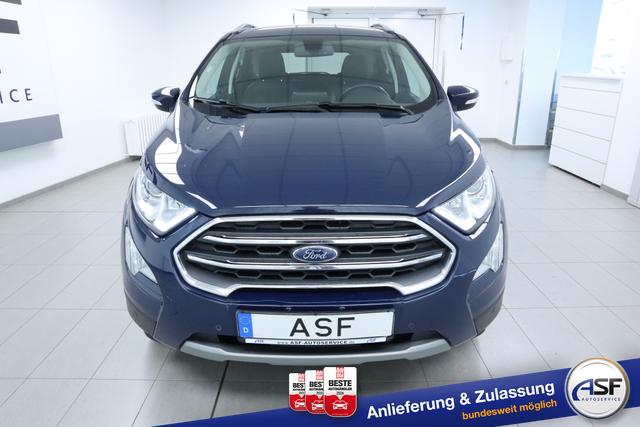 Ford EcoSport Titanium #Navi #AHK #Winter-Paket #Klima #SHZ #WSS heizbar 