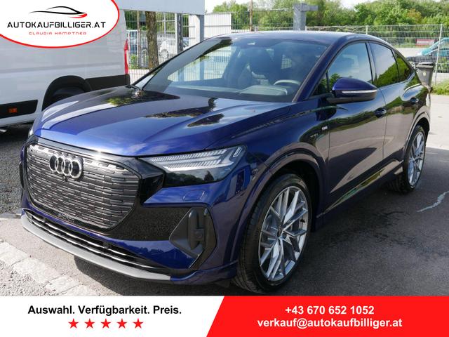 Audi Q4 Sportback e-tron - 50 QUATTRO *GARANTIE*NAVI*PANO*MATRIX*SHZ*PDC*LANE ASSIST