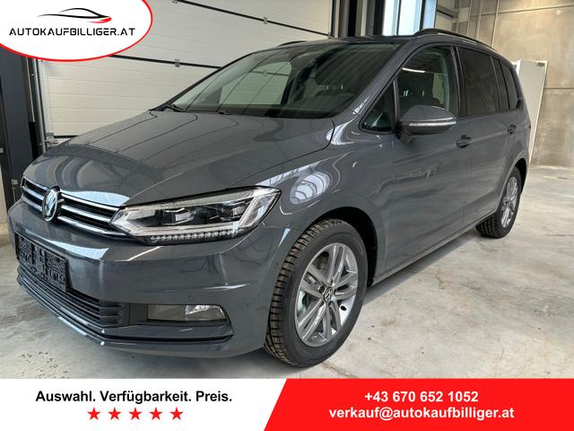Volkswagen Touran - Comfortline 2.0 TDI 150PS DSG/AUTOMATIK, Klima, Parksensoren vo/hi, ACC-Tempomat, Nebelscheinwerfer, Radio Ready2Discover 8", M-Lederlenkrad, Abgedunkelte Scheiben, Dachreling, Digital Cockpit 8"