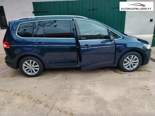 Volkswagen Touran VW 1,6TDI Highline *7-Sitzer*Vollausstattung*Leder*AHK* 