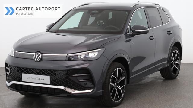 Volkswagen Tiguan Elegance 1.5 TSI eHYBRID (Benzin/Elektro) 204PS DSG, 18" Alu, LED-Scheinwerfer PLUS, Elektr. Heckklappe, Alarm, Winter-Paket, Keyless, ACC, Park Assist, Kamera, Digital Cockpit, Radio Ready2Discover 12,9", 3-Z-Climatronic, Akustik-Paket, Privacy 