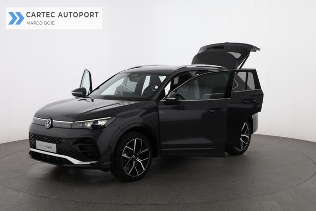 Volkswagen Tiguan Elegance 1.5 TSI eHYBRID (Benzin/Elektro) 204PS DSG, 18" Alu, LED-Scheinwerfer PLUS, Elektr. Heckklappe, Alarm, Winter-Paket, Keyless, ACC, Park Assist, Kamera, Digital Cockpit, Radio Ready2Discover 12,9", 3-Z-Climatronic, Akustik-Paket, Privacy 