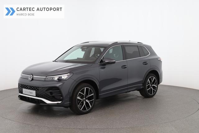 Volkswagen Tiguan Elegance 1.5 TSI eHYBRID (Benzin/Elektro) 204PS DSG, 18" Alu, LED-Scheinwerfer PLUS, Elektr. Heckklappe, Alarm, Winter-Paket, Keyless, ACC, Park Assist, Kamera, Digital Cockpit, Radio Ready2Discover 12,9", 3-Z-Climatronic, Akustik-Paket, Privacy 