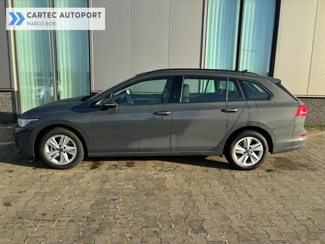 Volkswagen Golf Variant Basis 2.0 TDI 115PS, LED-Scheinwerfer, Radio Composition 10,3" + Wireless App-Connect, Parksensoren vorne und hinten, Climatronic, M-Lederlenkrad, Digitales Cockpit, Reserverad, Dachreling 