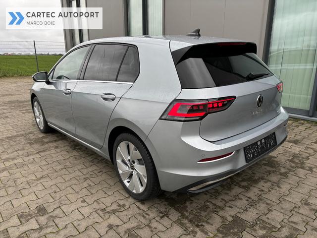Volkswagen Golf Basis 1.5 TSI 115PS, LED-Scheinwerfer, Radio Composition 10,3" + Wireless App-Connect, Parksensoren vorne und hinten, Climatronic, M-Lederlenkrad, Digitales Cockpit, Reserverad 