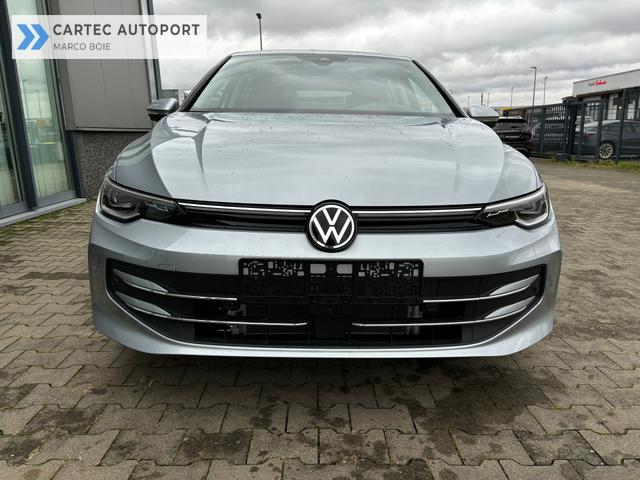 Volkswagen Golf Basis 1.5 TSI 115PS, LED-Scheinwerfer, Radio Composition 10,3" + Wireless App-Connect, Parksensoren vorne und hinten, Climatronic, M-Lederlenkrad, Digitales Cockpit, Reserverad 