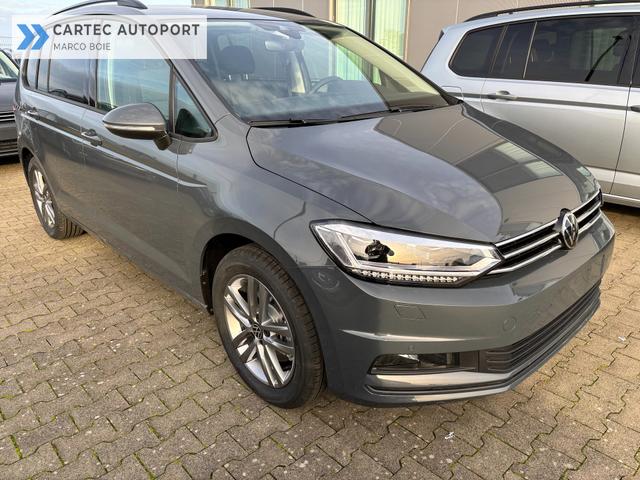 Volkswagen Touran Comfortline 1.5 TSI 150 PS Klima, Parksensoren vo/hi, ACC-Tempomat, Nebelscheinwerfer, Radio Ready2Discover 8", M-Lederlenkrad, Abgedunkelte Scheiben, Dachreling, Digital Cockpit 8" 