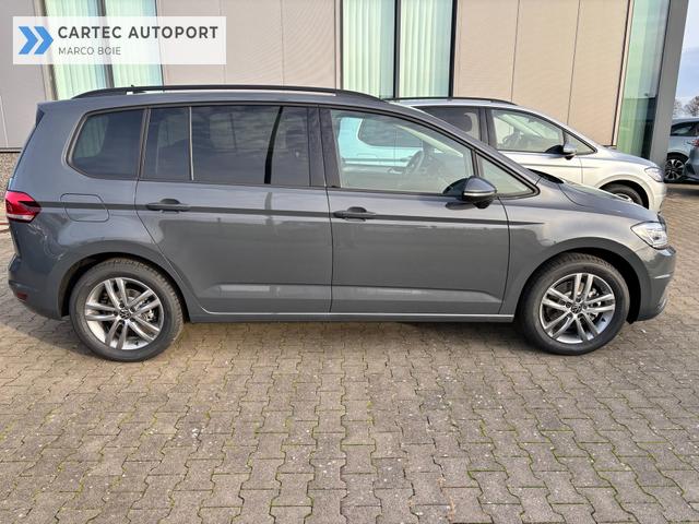 Volkswagen Touran Comfortline 1.5 TSI 150 PS Klima, Parksensoren vo/hi, ACC-Tempomat, Nebelscheinwerfer, Radio Ready2Discover 8", M-Lederlenkrad, Abgedunkelte Scheiben, Dachreling, Digital Cockpit 8" 