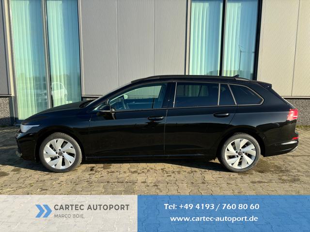 Volkswagen Golf Variant - Basis 2.0 TDI 115PS, LED-Scheinwerfer, Radio Composition 10,3" + Wireless App-Connect, Parksensoren vorne und hinten, Climatronic, M-Lederlenkrad, Digitales Cockpit, Reserverad, Dachreling