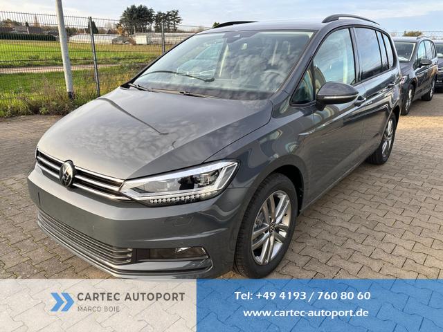 Volkswagen Touran - Comfortline 1.5 TSI 150 PS Klima, Parksensoren vo/hi, ACC-Tempomat, Nebelscheinwerfer, Radio Ready2Discover 8", M-Lederlenkrad, Abgedunkelte Scheiben, Dachreling, Digital Cockpit 8"