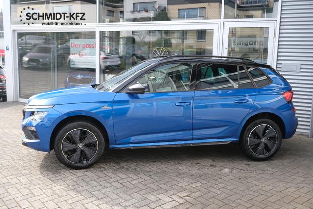 Skoda Kamiq Monte Carlo Race Blau 