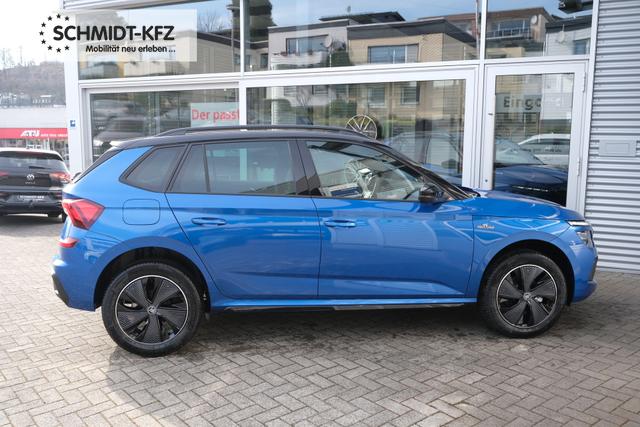 Skoda Kamiq Monte Carlo Race Blau 