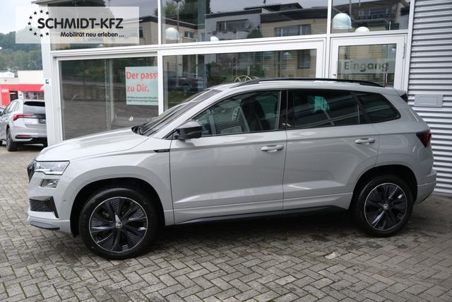 Skoda Karoq Sportline Stahl Grau 