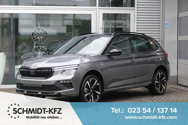 Skoda Kamiq - Monte Carlo 1.5 TSI DSG AHK Matrix Panodach Kamera Garantie 5J App-Navi 18 Zoll