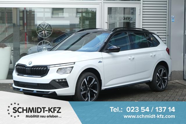 Skoda Kamiq - Monte Carlo 1.5 TSI DSG AHK ACC Side-Assist Matrix Panodach Kamera 18 Zoll