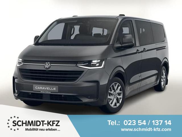 Volkswagen T7 Caravelle - Style 2.5 TSI e-Hybrid 171 kW CVT Automatik, 8 Sitze, I.Q. Light, Licht & Sicht Paket, Navigationssystem Discover Media,, Klimaautomatik f&uuml;r 3 Zonen, Fahrerassistenzpaket PLUS, dunkel eingef&auml;rbte Scheiben, 70 L Tank, elektrische Zusatzheizung