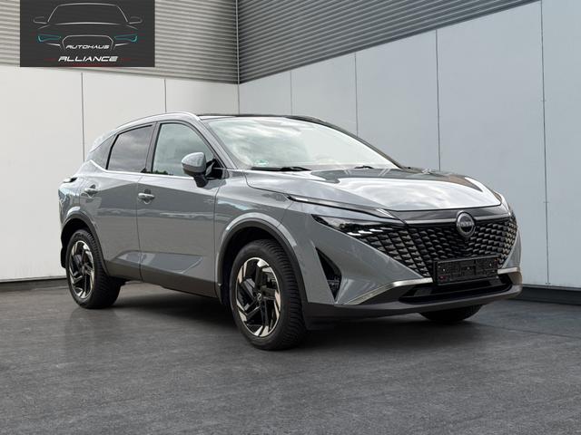 Nissan / Qashqai / Grau / / / QQ N-Connecta PANORAMA+beh.SCHEIBE+NAVI+AHK+ACC+WINTER