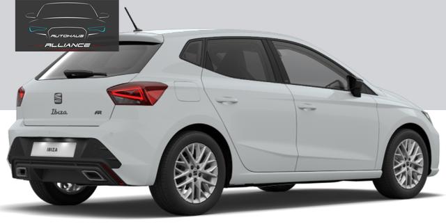 Seat Ibiza FR Edition 1.0 TSI 95PS, 5J GARANTIE, SITZHEIZUNG, 2Z-CLIMATRONIC, 16" ALUFELGEN, ACC/Tempomat, M-Lederlenkrad, Parksensoren VORN/hinten + R&Uuml;CKFAHRKAMERA, KESSY, Privacy-Glas, Radio 8,25"/Bluetooth FULL LINK, LED-Scheinwerfer, Armlehne 