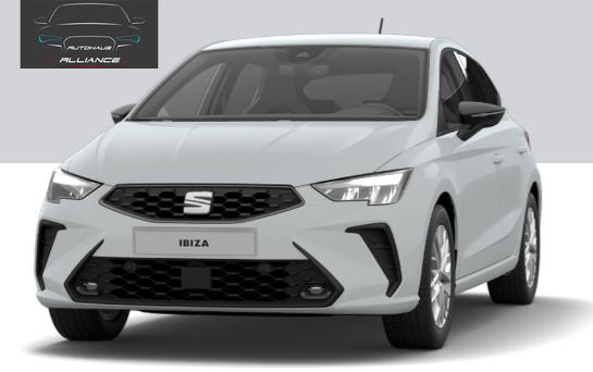 Seat Ibiza FR Edition 1.0 TSI 95PS, 5J GARANTIE, SITZHEIZUNG, 2Z-CLIMATRONIC, 16" ALUFELGEN, ACC/Tempomat, M-Lederlenkrad, Parksensoren VORN/hinten + R&Uuml;CKFAHRKAMERA, KESSY, Privacy-Glas, Radio 8,25"/Bluetooth FULL LINK, LED-Scheinwerfer, Armlehne 