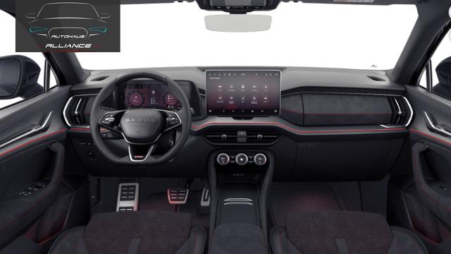 Skoda Kodiaq RS 2.0 TSI 265PS 4x4 DSG, 5J GARANTIE, STANDHEIZUNG, PANORMADACH, HEAD-UP, 20"Alu, ANH&Auml;NGERKUPPLUNG, NAVI, DCC PLUS, CANTON SOUND, BEH. FRONTSCHEIBE, MATRIX-LED, KESSY, Alarm, ELEK. HECKKLAPPE, SHZ v/h, Privacy-Glas, ACC, PDC AREA VIEW, 3Z-Climatronic 