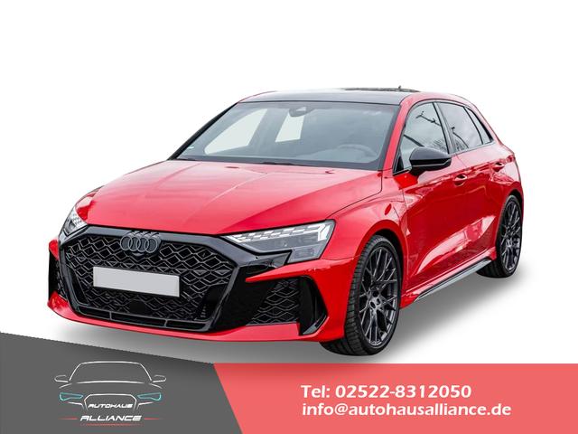 Audi RS3 Sportback - FACELIFT+TECH PRO+MATRIX+360KAM+NAVI+SONOS+19"ALU+DESIGNPAKET ROT
