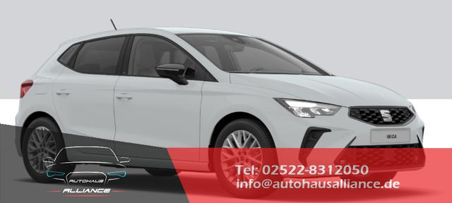 Seat Ibiza - FR Edition 1.0 TSI 95PS, 5J GARANTIE, SITZHEIZUNG, 2Z-CLIMATRONIC, 16" ALUFELGEN, ACC/Tempomat, M-Lederlenkrad, Parksensoren VORN/hinten + R&Uuml;CKFAHRKAMERA, KESSY, Privacy-Glas, Radio 8,25"/Bluetooth FULL LINK, LED-Scheinwerfer, Armlehne