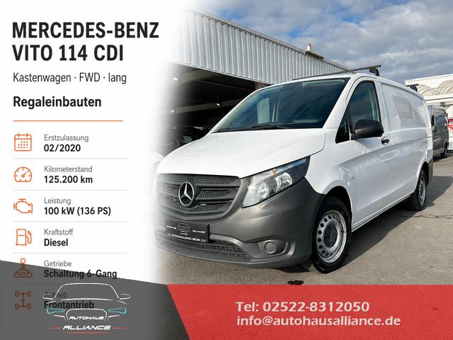 Mercedes-Benz Vito Kastenwagen - Kasten 114 CDI FWD lang *Regaleinbauten
