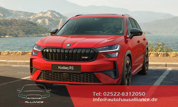 Skoda Kodiaq - RS 2.0 TSI 195 kW DSG 4X4, Sieben Sitze, Heckklappe elektr., DCC Plus, 20 Zoll Alufelgen, Metallic, Navigation, Family Pack,Sound System, 4J.Garantie