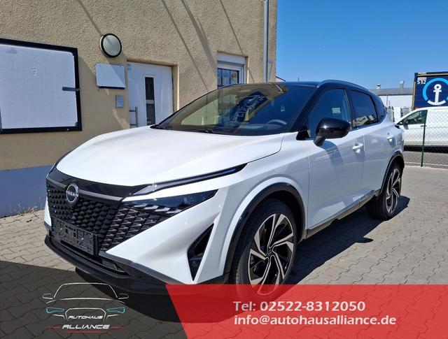 Nissan Qashqai - Tekna+ Klimaauto. PDC v.+ h. Kamera elektr. Heckklappe Panorama Glasdach Sitzheizung v.