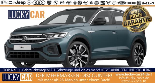 Bestellfahrzeug, konfigurierbar Volkswagen T-Roc - Edition 1.0 TSI 115PS, 3 Jahre VW-Garantie, 16" Alufelgen "CHESTER", Klimaanlage Climatic, Parksensoren vorn/hinten, Radio 6,5"/Bluetooth/DAB , LED-Scheinwerfer, Reserverad, Lane Assist, Regensensor, Fernlichtassistent, Fußmatten