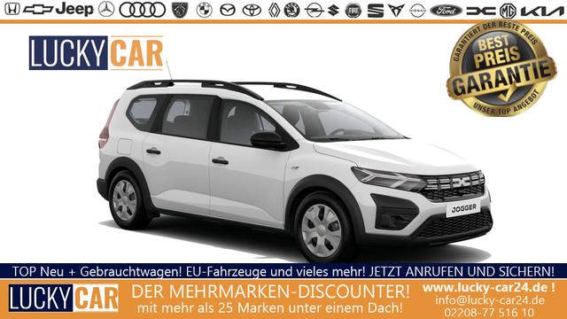 Bestellfahrzeug, konfigurierbar Dacia Jogger - Essential 1.0 ECO-G100 LPG/Benzin, 5-SITZER, Klimaanlage, Parksensoren hinten, Tempomat, Radio Media Control/DAB/Bluetooth, Dachreling, Regen-/Lichtsensor, LED-Tagfahrlicht, Zentralverriegelung mit Fernbedienung