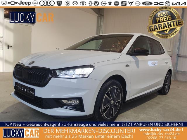 Lagerfahrzeug Skoda Fabia - Monte Carlo 1.0 TSI 95 PS 5JahreGarantie-Smartlink-DAB-Bluetooth-Klimaautomatik-PDC-Keyless-SHZ-LED-Tempomat-16''Alu-sofort