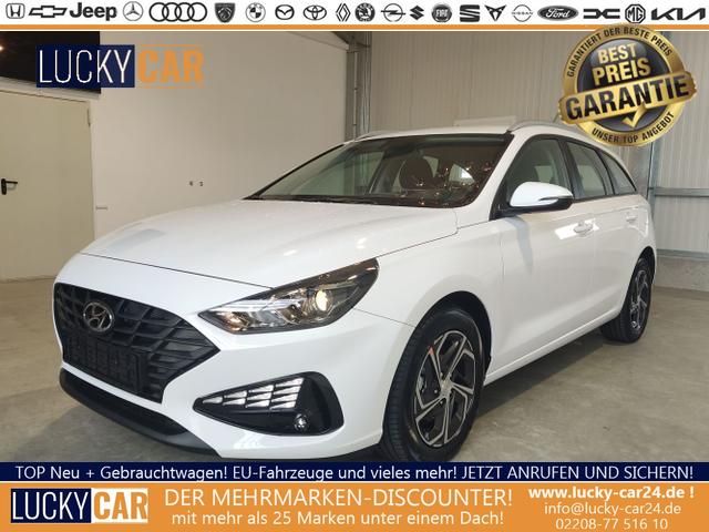 Lagerfahrzeug Hyundai i30 Kombi - Comfort Plus Edition 1.0 Turbo-GDI DCT 120 PS AppleCarPlay-AndroidAuto-DAB-Tempomat-Fernlichtassistent-Spurhalteassist-Bluetooth-RDKS-AKTION