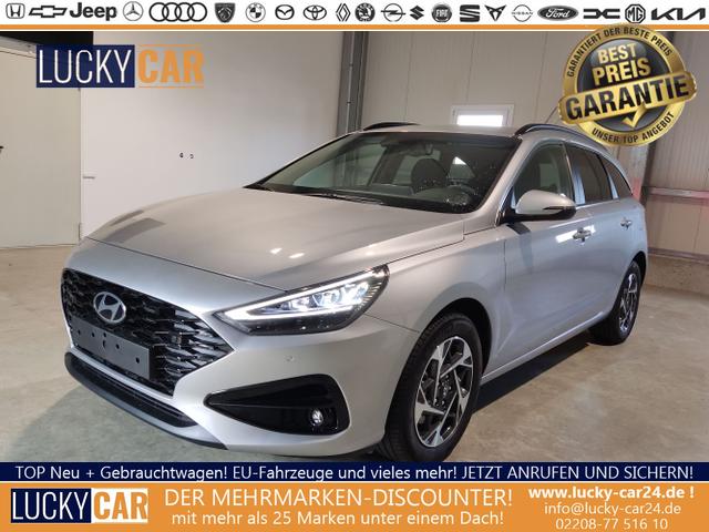 Lagerfahrzeug Hyundai i30 Kombi - Smart Plus Edition 1.0 T-GDI 100 PS 7DCT Navi-AppleCarPlay-AndroidAuto-Winterpaket-Rückfahrkamera-PDC-DAB-Klima-Tempomat-16''Alu-sofort