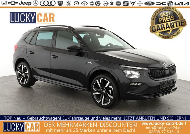 Lagerfahrzeug Skoda Kamiq - Monte Carlo 1.0 TSI DSG Carlo, AHK, Navi, Kamera, el. Klappe, Pano, 18-Zoll, Ladeboden