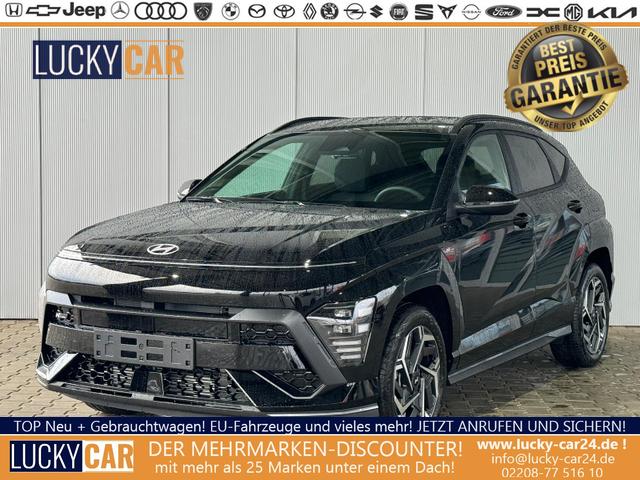 Gebrauchtfahrzeug Hyundai KONA - 1.0 T-GDI 120 PS 7DCT N-Line / Navi PDC V.&H. Kamera Keyless Elektr.Heckklappe LED Alu18