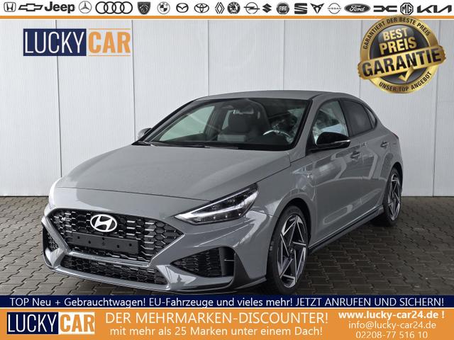 Gebrauchtfahrzeug Hyundai i30 Fastback - N-Line 1.5 T-GDI MHEV 140 PS 7DCT / Navi Tempom. PDC V H m. Kamera Keyless Sitz Lenkr.Heiz./LED Kurvenlicht ALU18