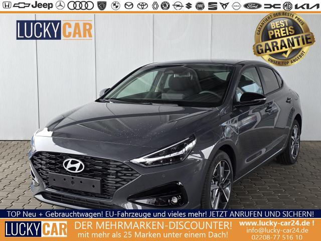 Gebrauchtfahrzeug Hyundai i30 Fastback - Prime Plus 1.5 T-GDI MHEV 140 PS 7DCT / Navi PDC V. H./ Kamera Keyless LED Alu17