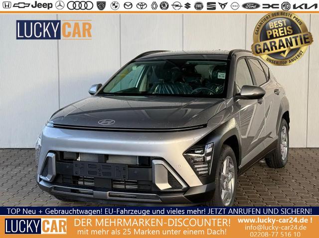 Gebrauchtfahrzeug Hyundai KONA - 1.6 T-GDI 7DCT 138 HP 2WD Prime / Sitz lenkradheizung Navi LED.Scheinwerfer. Abstandstempomat