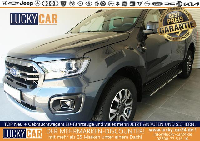 Gebrauchtfahrzeug Ford Ranger - Doppelkabine 4x4 Wildtrak 2.0 TDCi DoKa LED AHK Navi