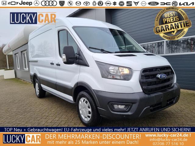 Lagerfahrzeug Ford Transit - L2H2 2.0 TDCi 130PS Trend 3,5t 3-Sitzer AHK Klima Navi Bluetooth DAB Frontscheibe beheizb. PDC v h Rückf.Kamera Tempomat